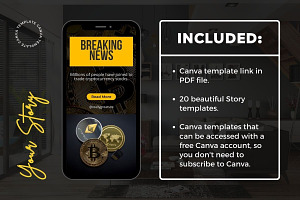 Cryptocurrency Story Template