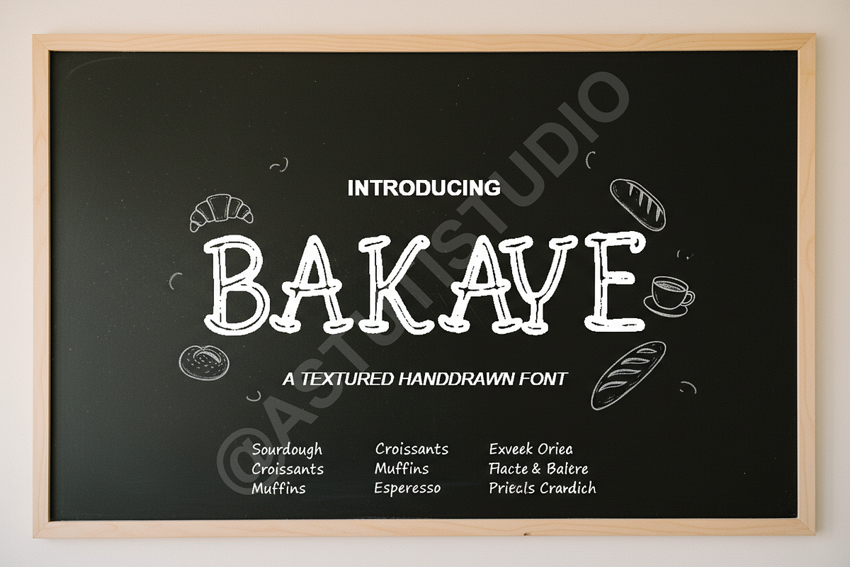 Bakaye Display Font | Grunge Horror, a Font by Astuti Studio (Photo 4 of 13)