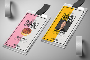 Fast Food ID Badge 021