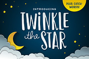 Twinkle the Star Font, a Sans Serif Font by Denise Chandler (Thumbnail 1 of 7)