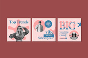 New Year 2027 Sale Social Media Post, a Social Media Template by ContestDesign (Thumbnail 3 of 3)