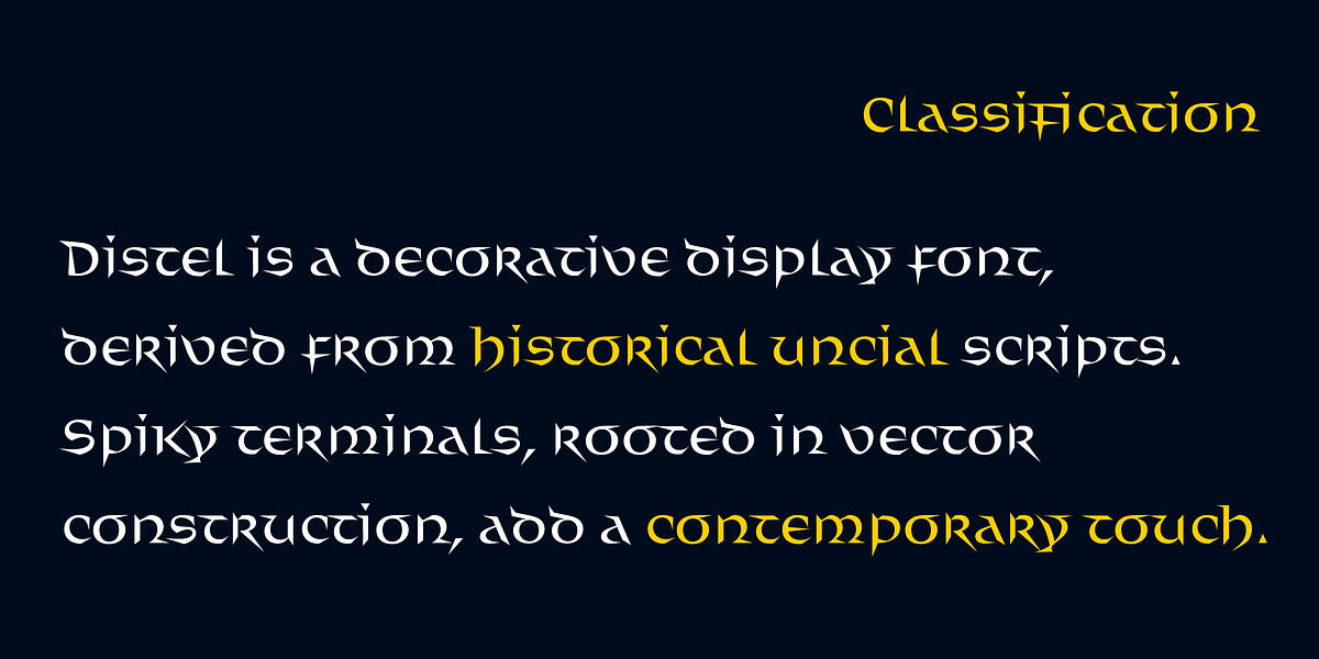 Distel, a Font by Finaltype (Photo 2 of 11)