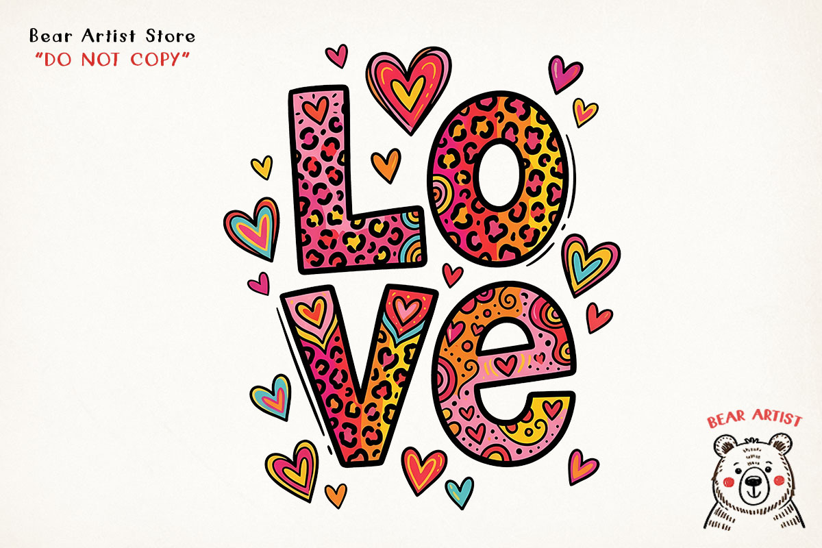 Valentine Love & Coffee Illustration, an Illustration by GlitterCraft (Photo 6 of 41)