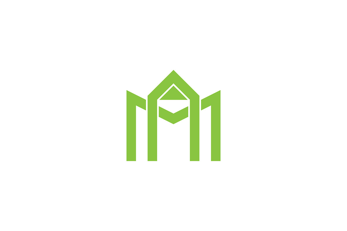 Letter MH Home Logo, a Branding & Logo Template by Abir Hossain Waffi (Photo 1 of 4)
