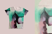 Alcohol ink background collection, a Texture Illustration by Mona Ahmed (Thumbnail 9 of 12)