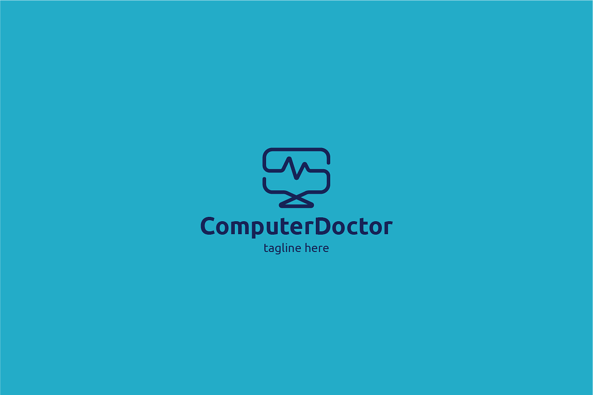 Computer Doctor Logo, a Branding & Logo Template by RocketArt