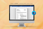 Resume Template, a Brochure Template by DesignDevisers (Thumbnail 9 of 10)