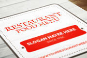 Classy Food Menu, a Brochure Template by Luuqas Design (Thumbnail 8 of 8)