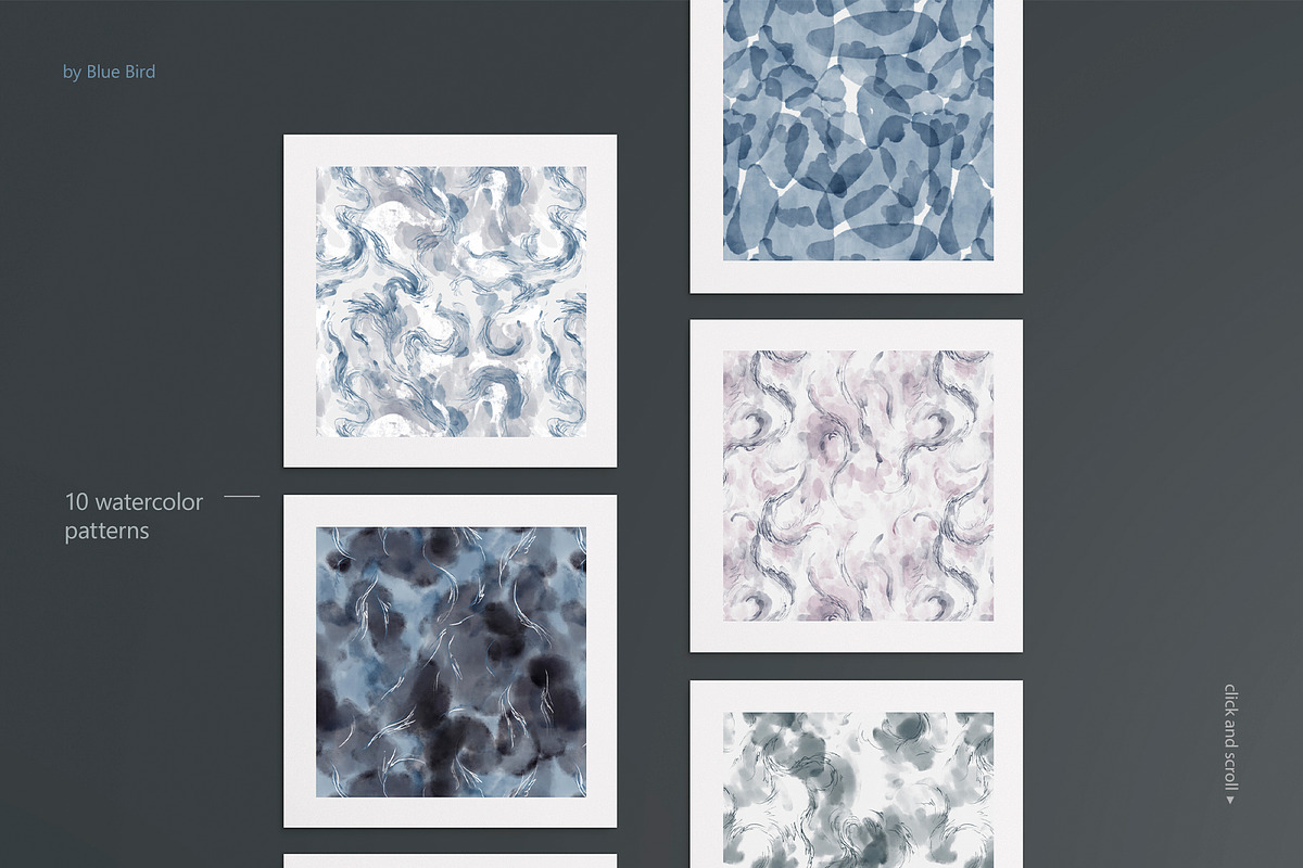 Beyond Watercolor. Abstract Set, an Object Illustration by Colden Blue (Photo 18 of 24)