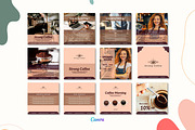 Strong Coffee - Instagram Template, a Social Media Template by Aji Gallery (Thumbnail 8 of 8)