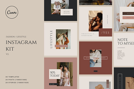 Fashion & Lifestyle V2 Instagram Kit