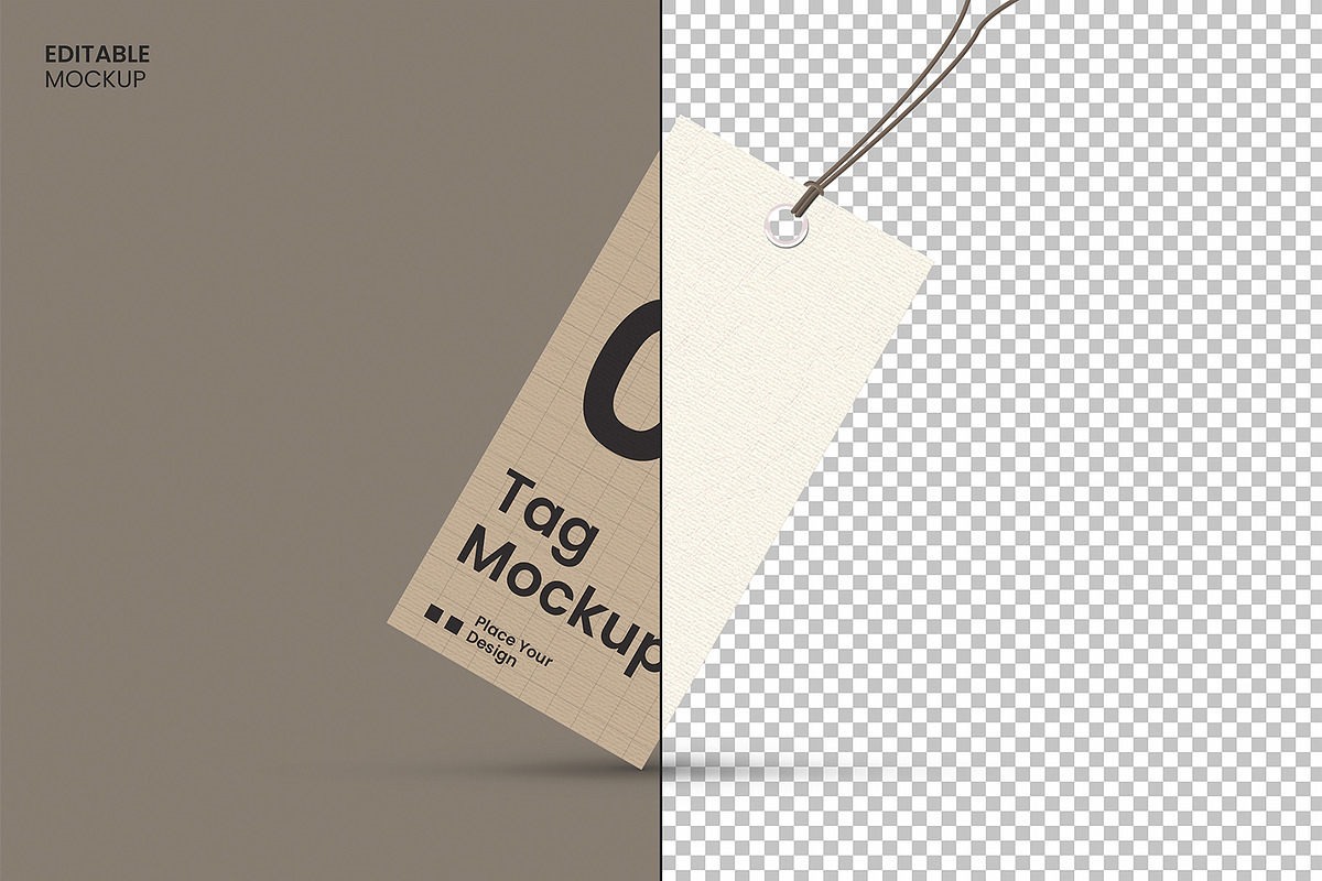Hang Tag Mockup Scene Creator, a Product Mockup by graphypix (Photo 2 of 4)