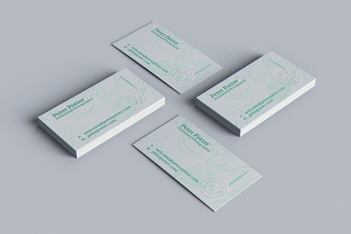 Business Card MockUp GigaPack, a Print Template by coloformia (Photo 21 of 30)