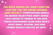 Heycaz, a Serif Font by twinstd (Thumbnail 3 of 13)