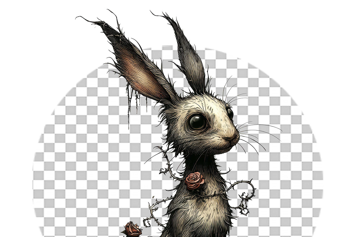 Dark Academia Portraits Gothic Png, an Illustration by one-touch (Photo 11 of 18)