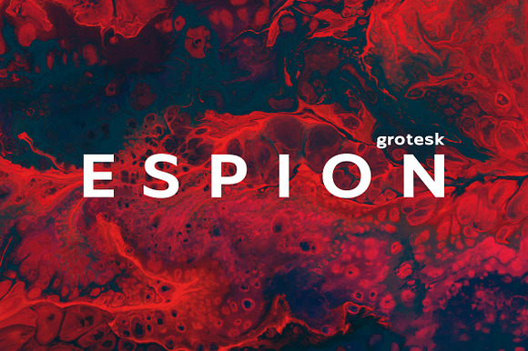 Espion Grotesk - Modern Typeface preview 6