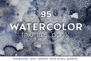 WATERCOLOR textures pack, a Texture Graphic by Anastasia Koba (Thumbnail 1 of 14)