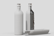 Paper Bottle Mockup, a Cups & Container Mockup by Permadi Creative (Thumbnail 5 of 5)