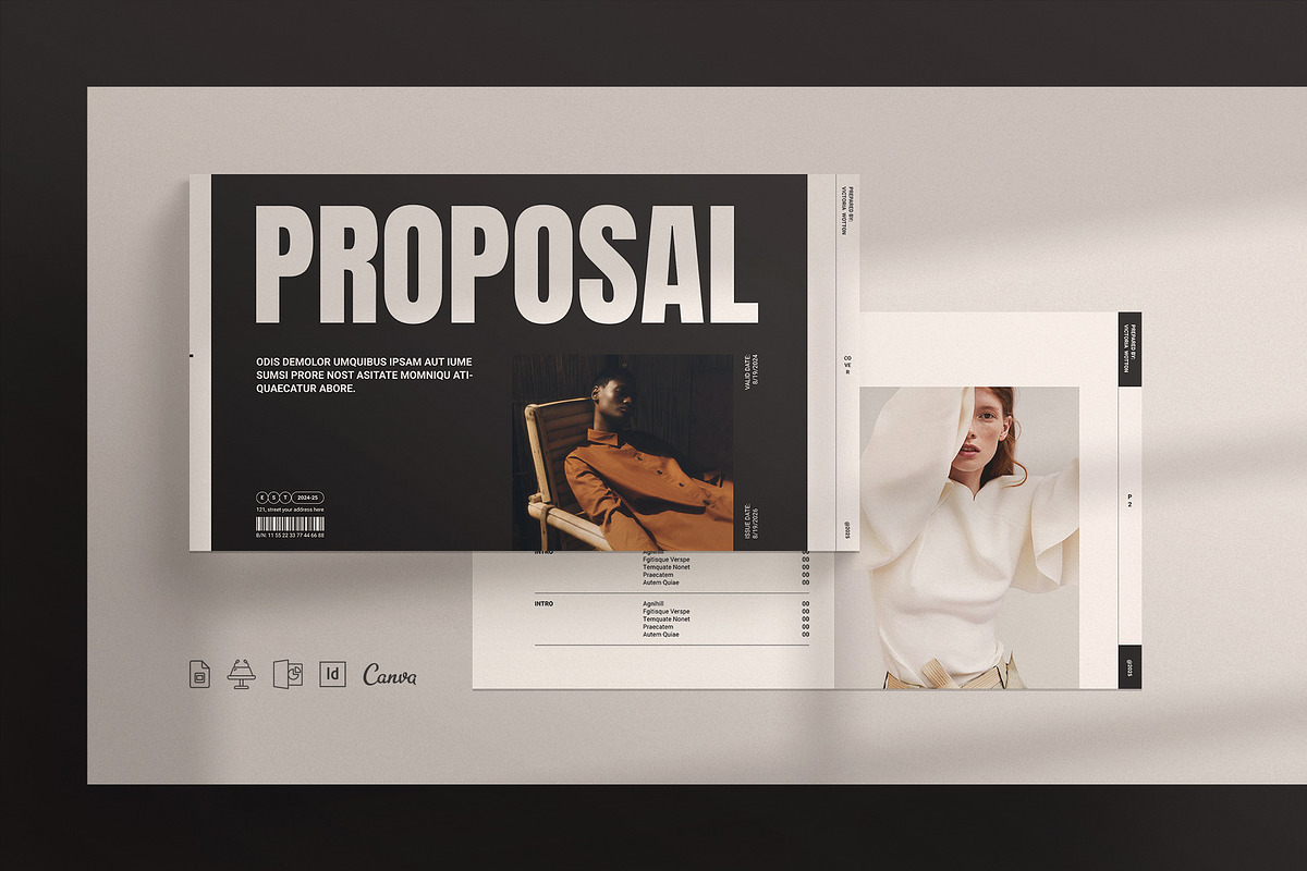 Proposal Presentation Template, a Presentation Template by E-Type (Photo 1 of 7)