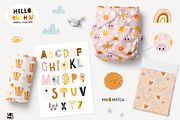 Hello SUNSHINE graphic collection, a Decorative Illustration by solmariart (Thumbnail 3 of 10)