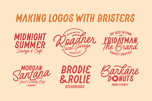 Brister - Display Font Duo