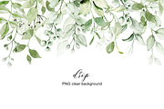 Leaves clipart set, Alphabet png., an Invitation Template by Larisa Maslova (Thumbnail 2 of 13)