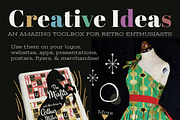 The 1950s Retro Patterns Collection, a Pattern Graphic by Wingsart Studio (Thumbnail 3 of 6)