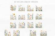 Wildflower Clipart, a Seasonal Illustration by EllyandLima (Thumbnail 8 of 8)