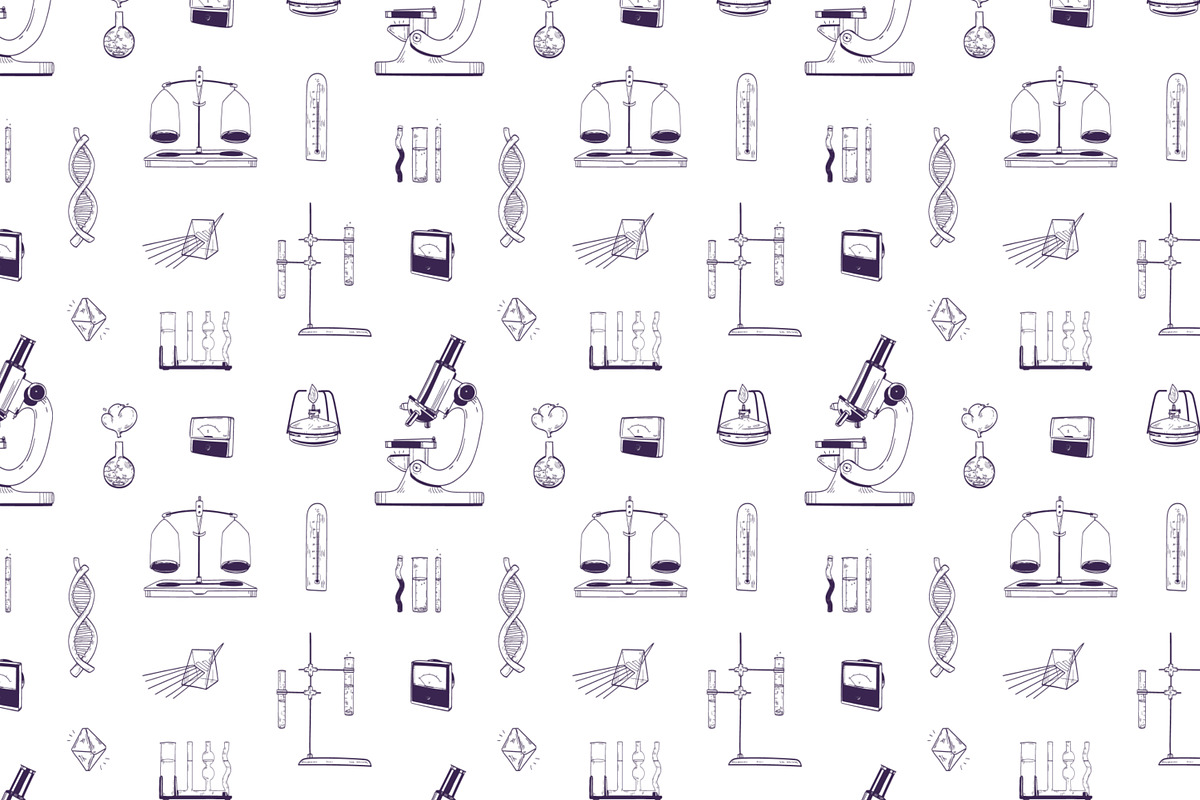 Chemistry and physics equipment set, an Education Illustration by Good Studio (Photo 7 of 9)