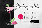 Strawberry cocktails, a Food Illustration by MsFlaffy (Thumbnail 1 of 12)