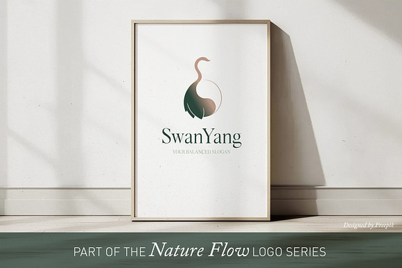 Yin Yang Logo Template | Canva & AI preview 7