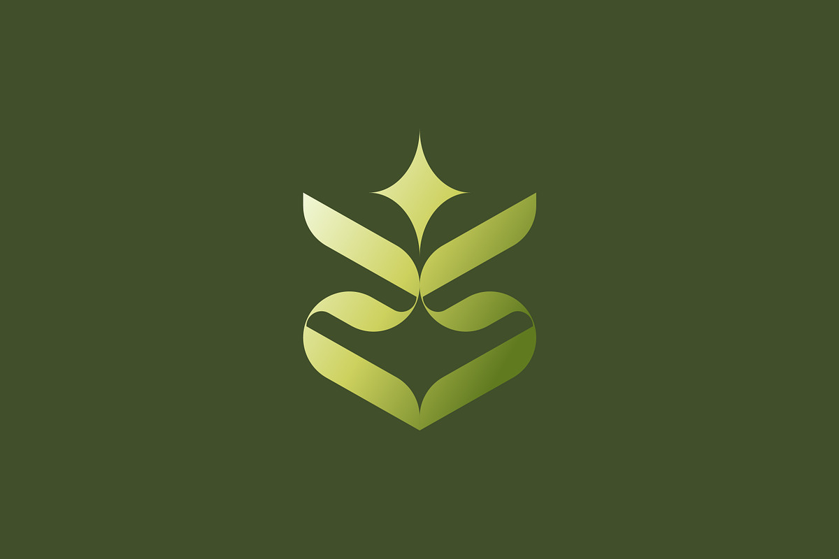 Luxury and Organic Green Leaf Logo, a Branding & Logo Template by Signatoro (Photo 2 of 5)