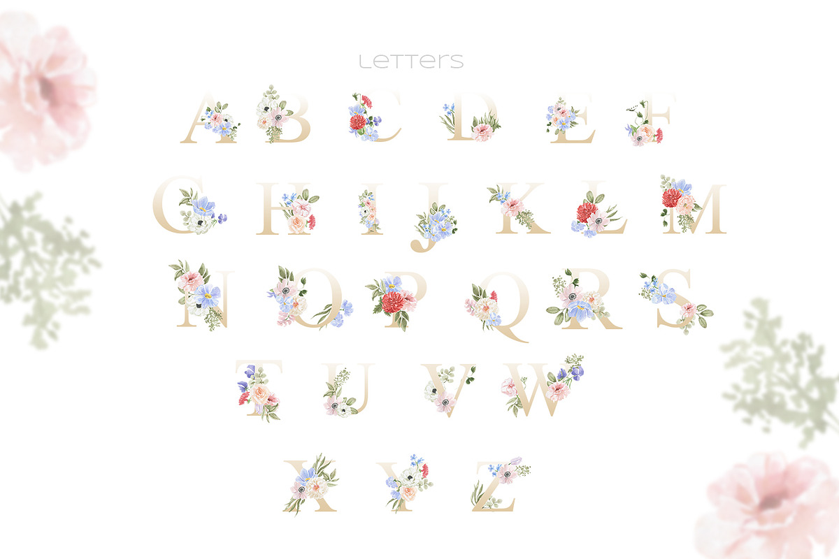Spring watercolor clipart, an Illustration by Love Watercolor Store (Photo 6 of 7)