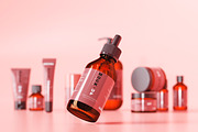 250+ Cosmetic Branding Mockup Bundle, a Cups & Container Mockup by pmvch (Thumbnail 17 of 273)