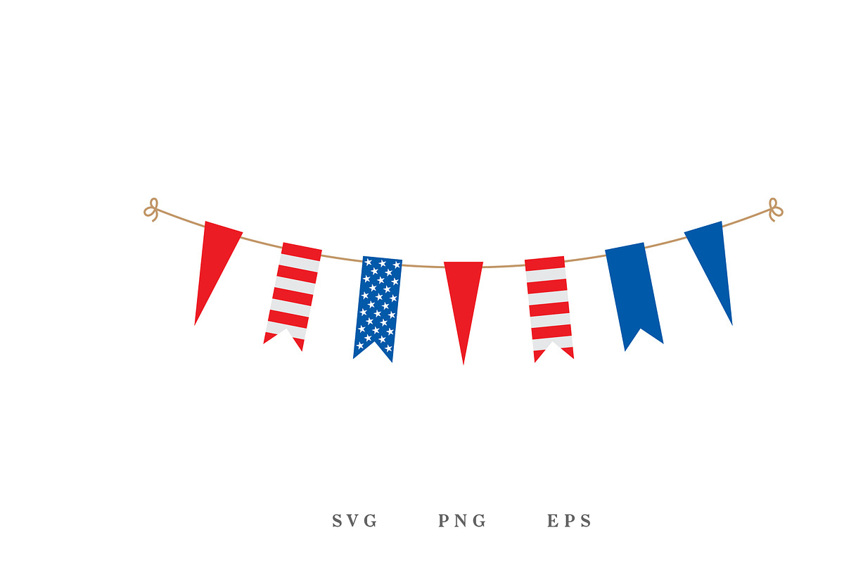 July 4th Graphics Set, an Illustration by Kessens (Photo 4 of 8)