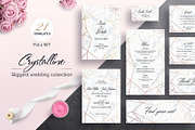 Crystalline Wedding Collection, an Invitation Template by ARg Design (Thumbnail 1 of 2)