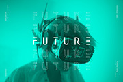 Tristan | Futuristic Font, a Sans Serif Font by Scratch Design (Thumbnail 6 of 15)