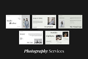 White Grey Editorial Pitch Deck, a Presentation Template by Claymoon Lab (Thumbnail 3 of 5)