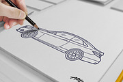 Premium Cars – Mercedes (Vector), an Illustration by Artzgeo (Thumbnail 3 of 3)