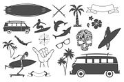 Surfing Bundle, an Illustration by Vector Market (Thumbnail 7 of 12)
