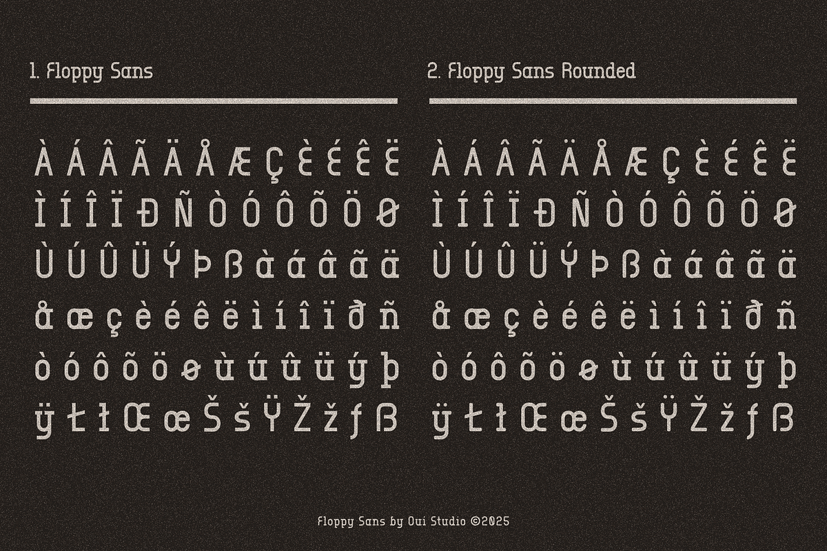 Floppy Clean Modern Sans Serif, a Sans Serif Font by Oui Studio (Photo 8 of 10)