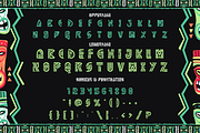 Stone Mask Ethnic Tribal Font, a Font by PutraCetol Studio (Thumbnail 5 of 5)