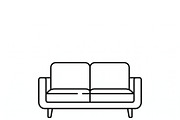 42 Vector Tiny Apartment Icon Set, an Outline Icon by adenpinkstore (Thumbnail 2 of 12)