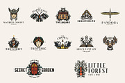 Natural Beauty Logo Collection, a Branding & Logo Template by Michael Rayback Design (Thumbnail 2 of 14)