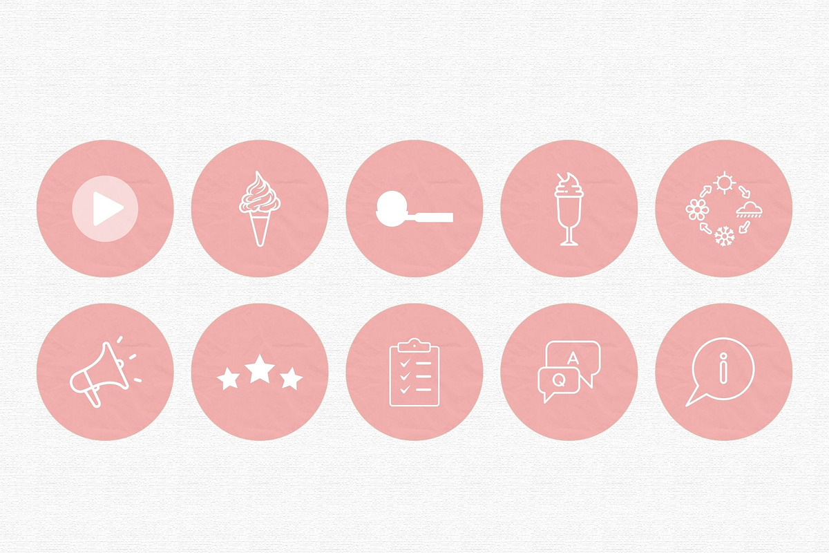 ICE CREAM shop Canva templates, a Social Media Template by Talipic Designs (Photo 5 of 7)