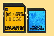 SD Memory Card Mockup PNG, a Product Mockup by Bolderaja1 Studio (Thumbnail 1 of 11)