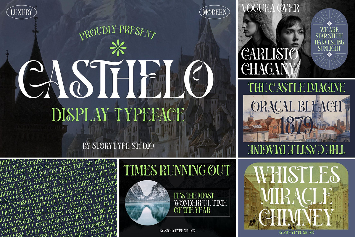 SALE! Attractive Modern Display Font, a Serif Font by Storytype Studio (Photo 16 of 41)