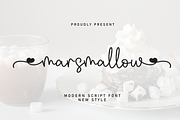 Marsmallow | Script Font, a Handwritten Font by Scratchones (Thumbnail 1 of 9)