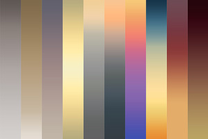 30 Fine Art Retro Color PS Gradients