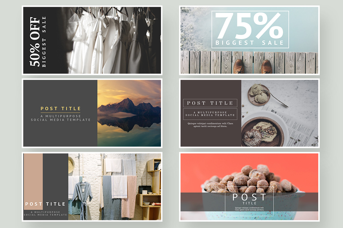 Facebook Templates, a Social Media Template by pmvch (Photo 2 of 2)